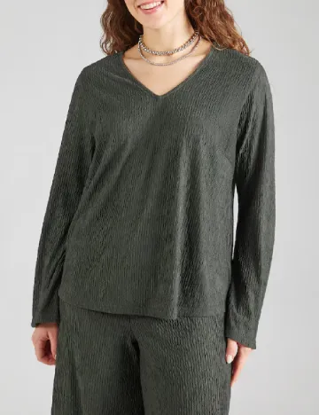 Bluza Only Carmakoma, verde Verde