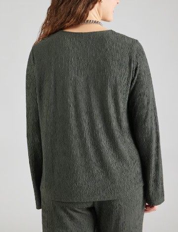 Bluza Only Carmakoma, verde