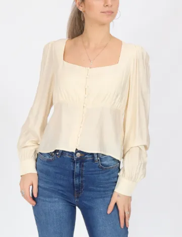 Camasa Vero Moda, crem Crem