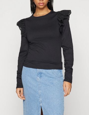 Bluza Vila, negru