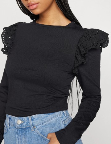 Bluza Vila, negru