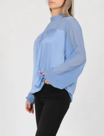 Bluza Vero Moda, albastru Albastru