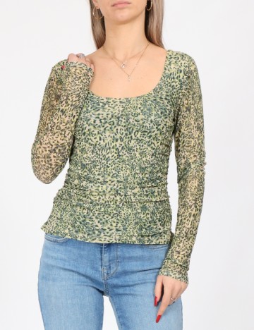 Bluza Jacqueline de Yong, verde