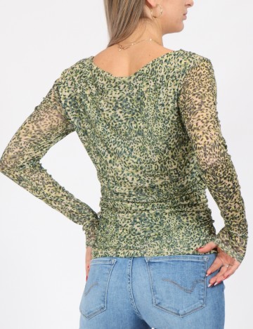 Bluza Jacqueline de Yong, verde