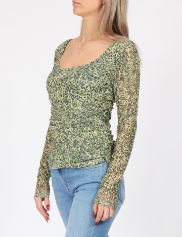 Bluza Jacqueline de Yong, verde