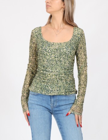 Bluza Jacqueline de Yong, verde