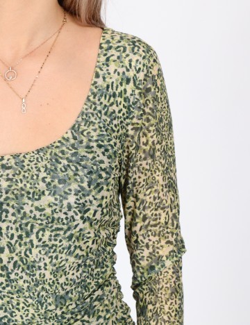 Bluza Jacqueline de Yong, verde