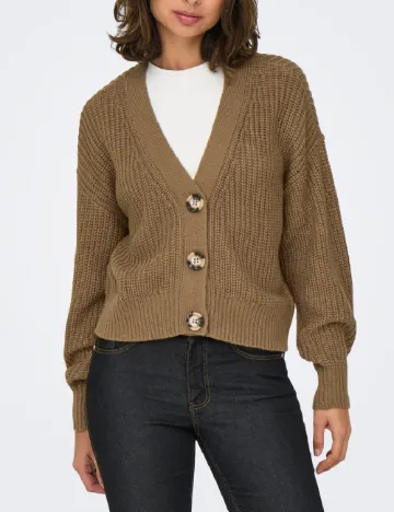 Cardigan Jacqueline de Yong, kaki Verde