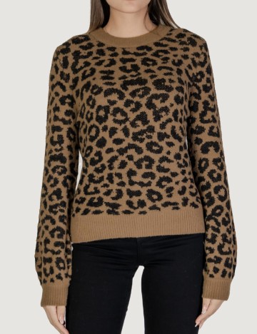 Pulover Jacqueline de Yong, animal print