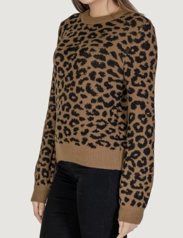 Pulover Jacqueline de Yong, animal print