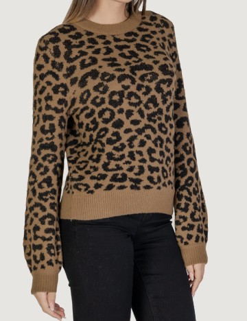 Pulover Jacqueline de Yong, animal print