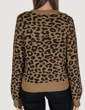 Pulover Jacqueline de Yong, animal print Animal print