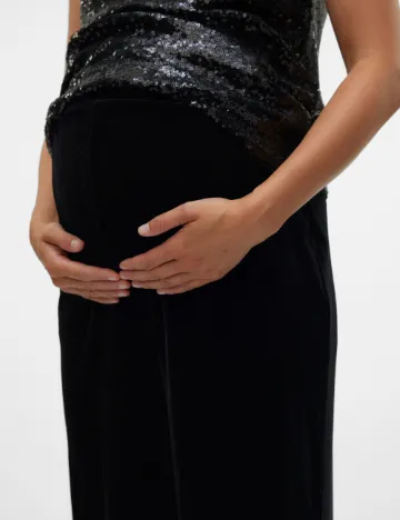 Pantaloni Vero Moda Maternity, negru Negru