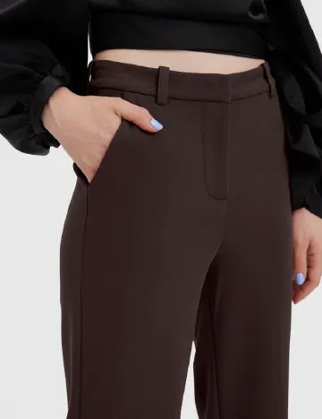 Pantaloni Vero Moda, maro Maro