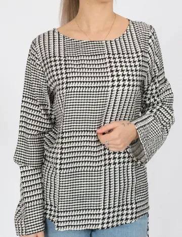 Bluza Jacqueline de Yong, alb Alb