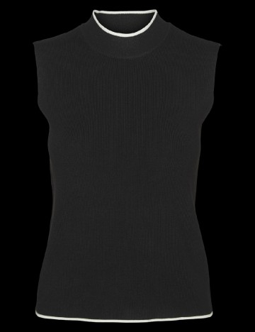 Top Vero Moda, negru