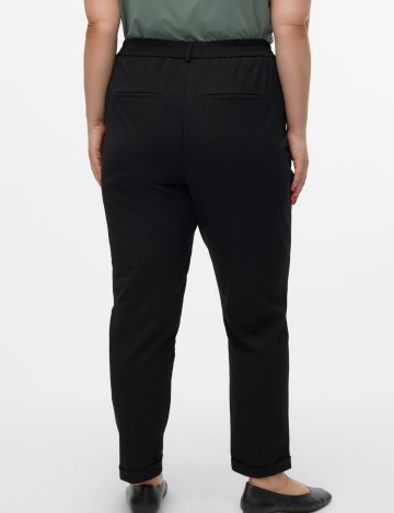 Pantaloni Vero Moda Curve, negru