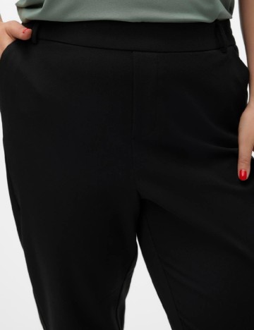 Pantaloni Vero Moda Curve, negru