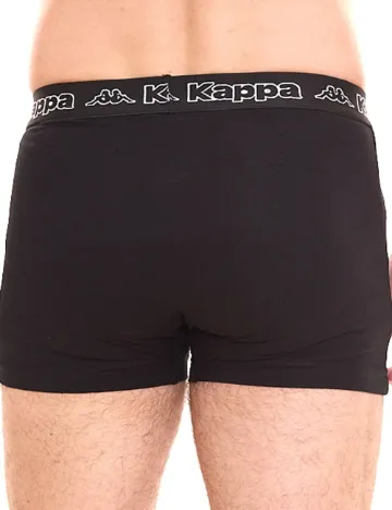 Set Boxeri Kappa, negru Negru