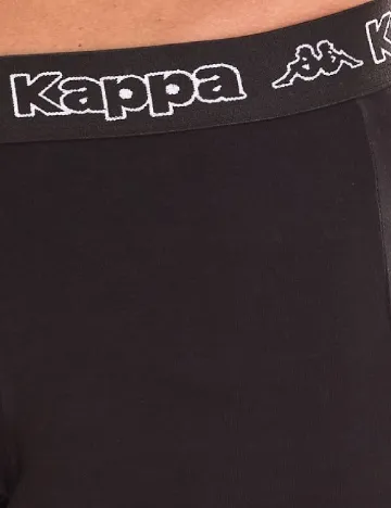 Set Boxeri Kappa, negru Negru