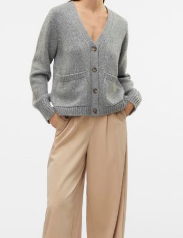 Cardigan Aware by Vero Moda, gri