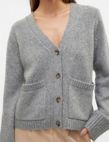 Cardigan Aware by Vero Moda, gri