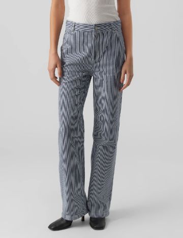 Pantaloni Vero Moda, bleumarin