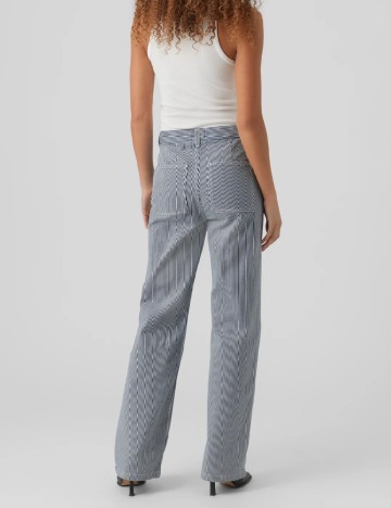 Pantaloni Vero Moda, bleumarin