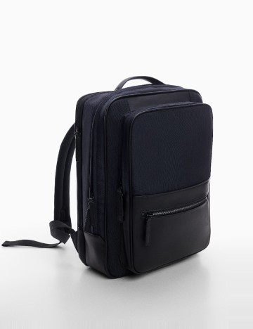 Rucsac Mango, bleumarin inchis