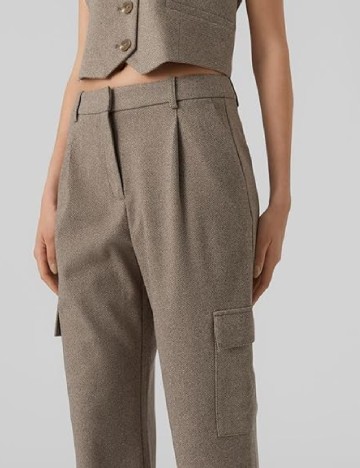 Pantaloni Vero Moda, maro