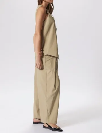 Pantaloni Vero Moda, maro Maro