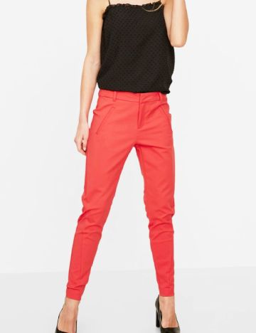 Pantaloni Vero Moda, roz