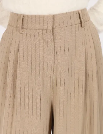 Pantaloni Vero Moda, maro deschis Maro