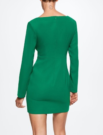 Rochie scurta Mango, verde