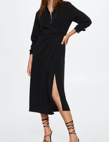 Rochie medie Mango, negru