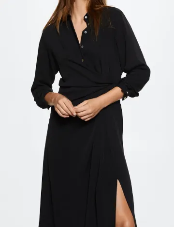 Rochie medie Mango, negru Negru