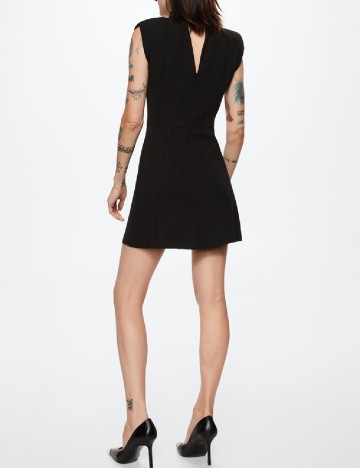 Rochie scurta Mango, negru