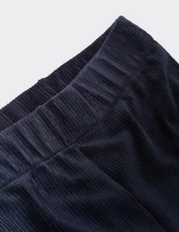 Pantaloni Mango, bleumarin Albastru