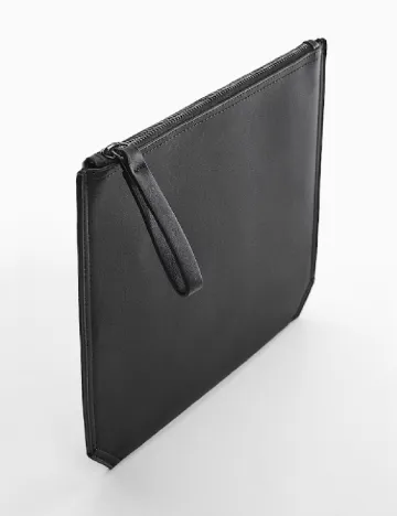 Geanta pentru laptop Mango, negru Negru