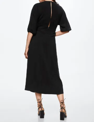 Rochie medie Mango, negru Negru