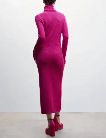 Rochie lunga Mango, magenta Roz