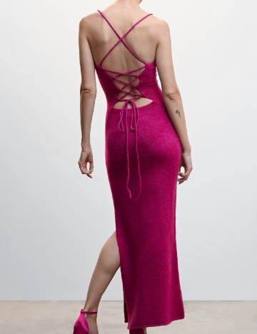 Rochie lunga Mango, magenta