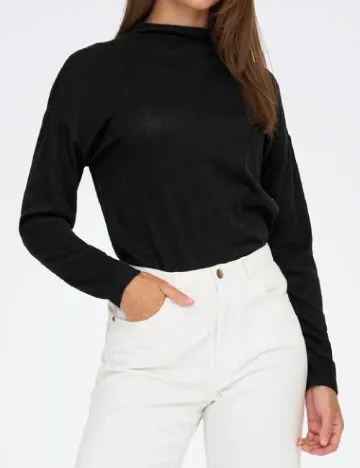 Bluza Jacqueline de Yong, negru Negru