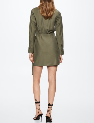 Rochie scurta Mango, verde