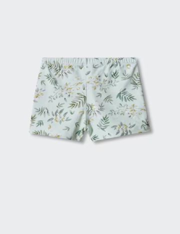 Short de baie Mango Kids, verde