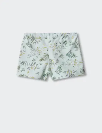 Short de baie Mango Kids, verde Verde