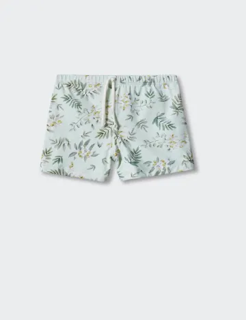 Short de baie Mango Kids, verde Verde