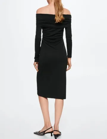 Rochie medie Mango, negru Negru