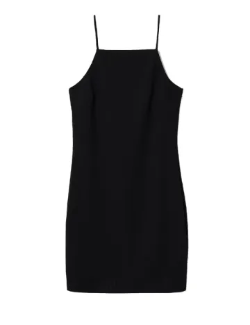 Rochie scurta Mango, negru Negru