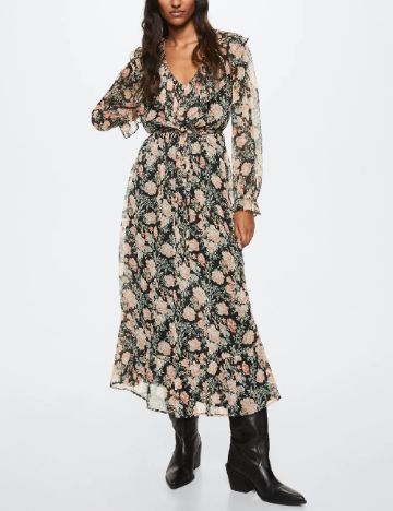 Rochie medie Mango, floral